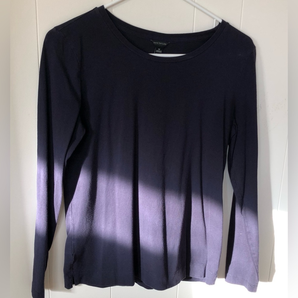 Ann Taylor Navy Tee